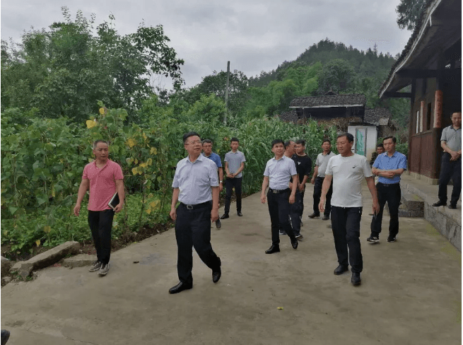 市城投集團(tuán)公司領(lǐng)導(dǎo)陪同陳康主席到沿河縣淇灘鎮(zhèn)督戰(zhàn)脫貧攻堅(jiān)工作