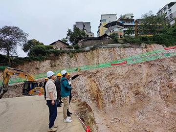 銅仁市城交集團開展2021年第四季度建設(shè)項目督查檢查工作